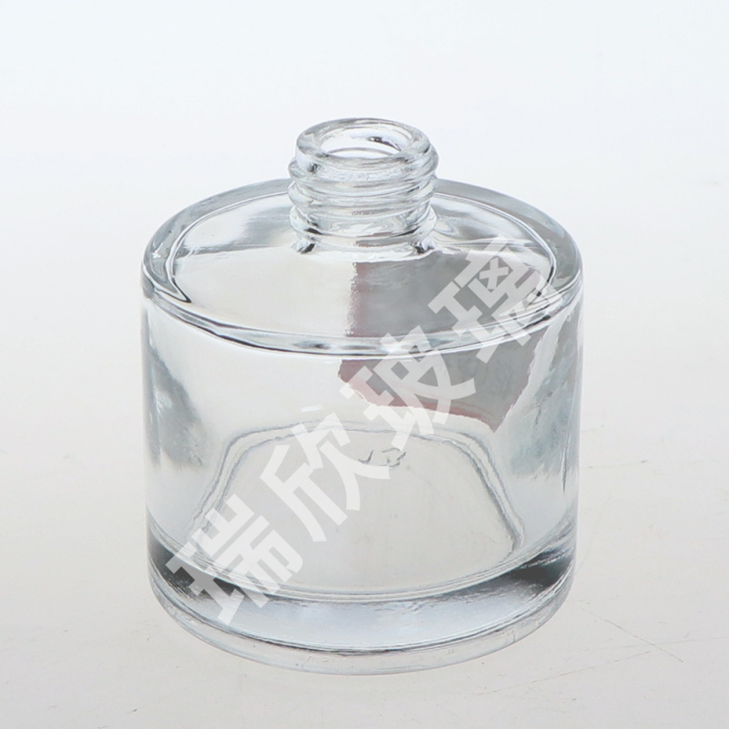 100ml Round Type Glass Bottle Reed Diffuser with Roller Cap